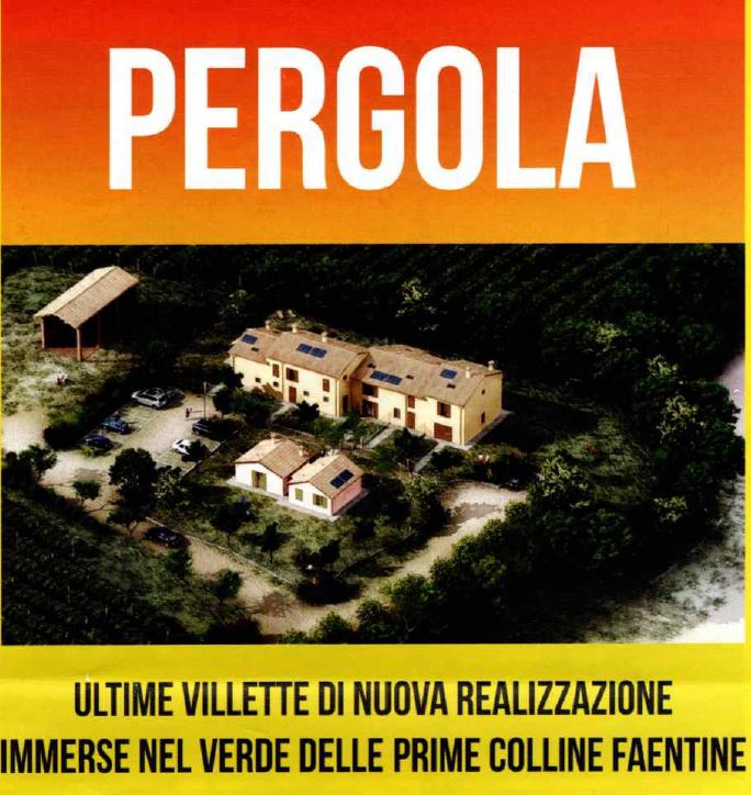 Pergola di Faenza Villetta a schiera di testa